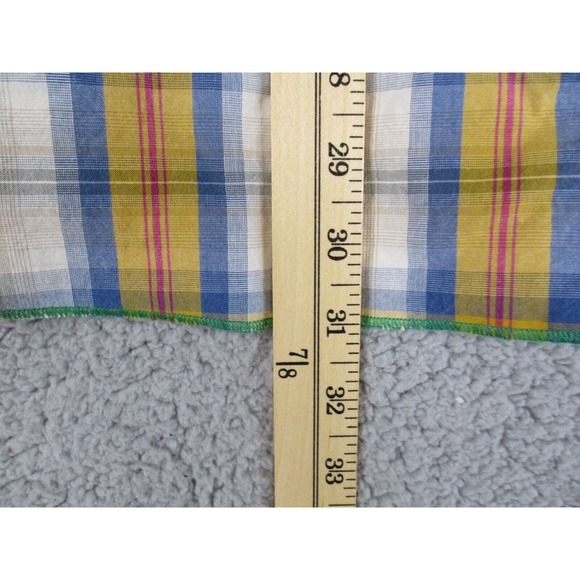 Energie Shirt Mens XL Multicolor Western Pearl Snap Button Plaid Embroidered - Picture 15 of 16